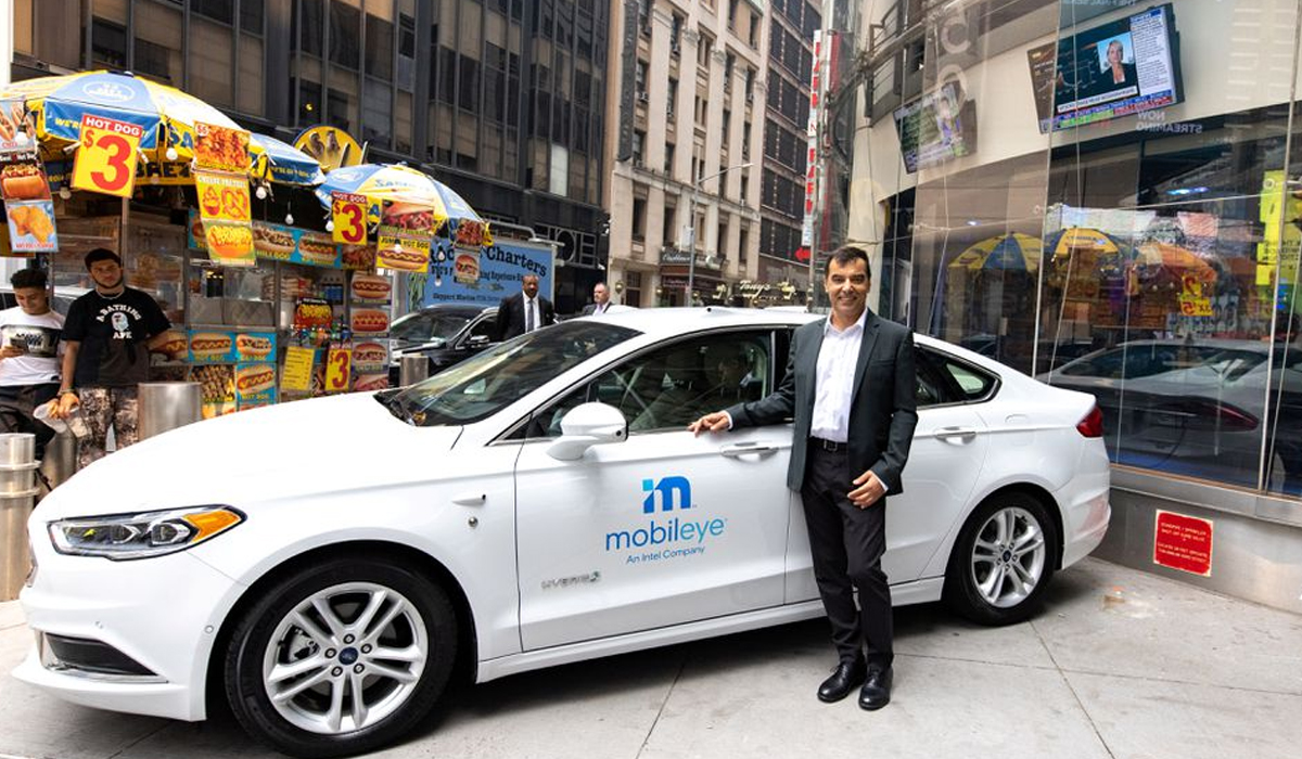 Intel self driving car